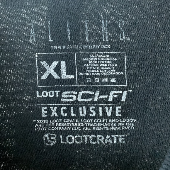 Aliens Loot Sci-Fi Exclusive Men’s XL Lootcrate LV-426 Cargo Loader Tee Shirt - Picture 2 of 6